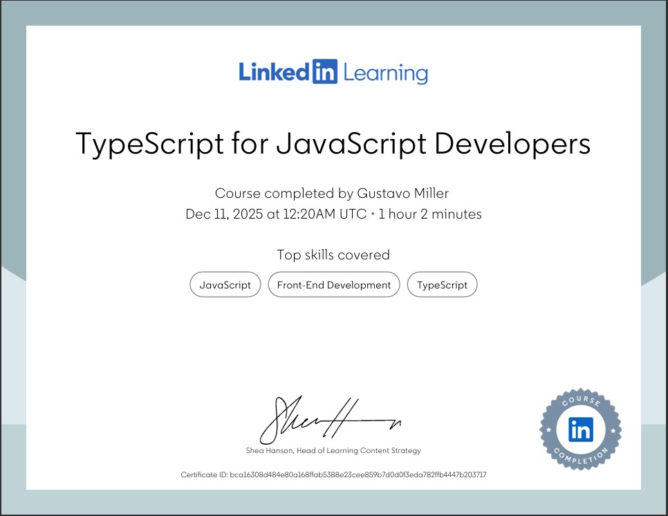 Certification Image